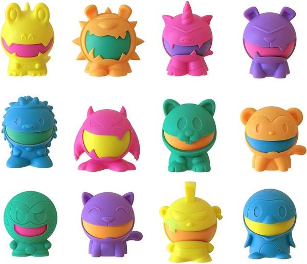 GrandeNero Squeezy. Stretchy-Dohjees Pop - Swap Teenie Nee Doh on The Inside (One Per Order)-Blind Box