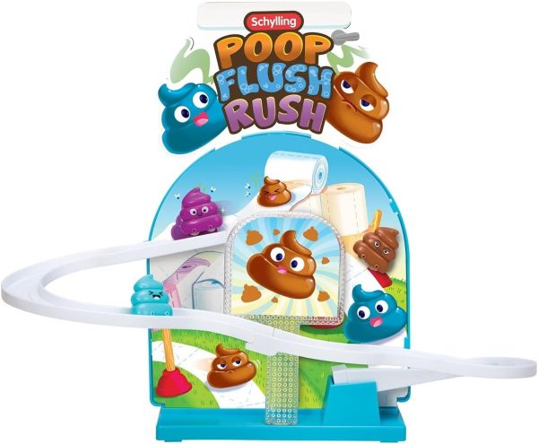 Schylling Poop Flush Rush Action Game