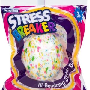 Schylling Stress Breaker - Hi-Bounce Stress Ball-(One per Orden)