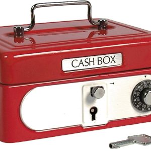 Schylling Locking Cash Box Red. 1 EA